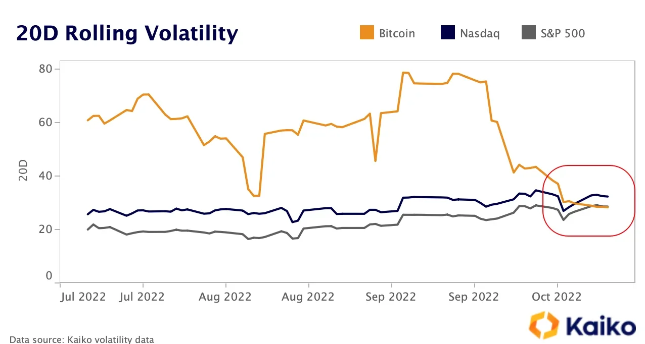 20 Day Rolling Volatility
