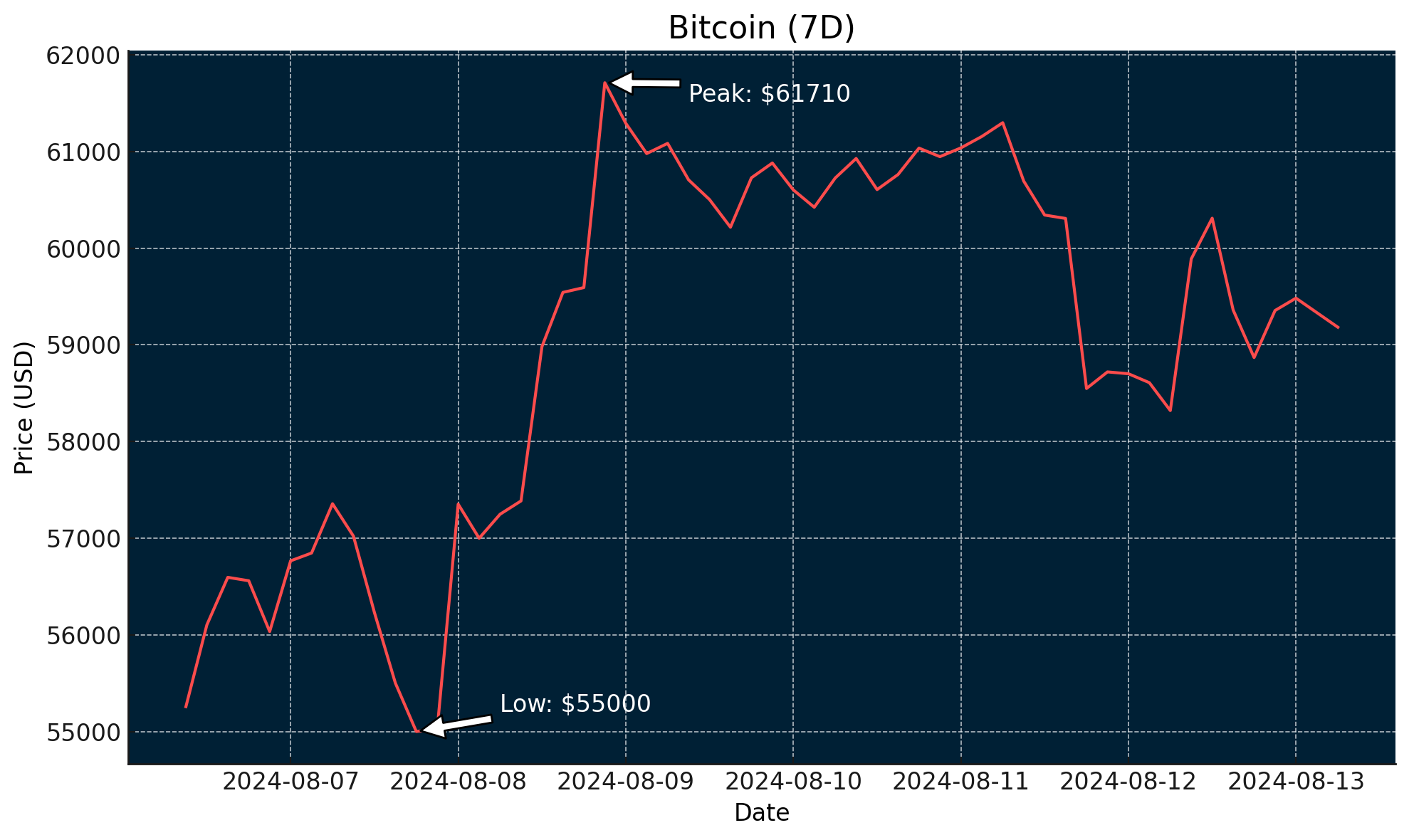 Bitcoin - August 13, 2024